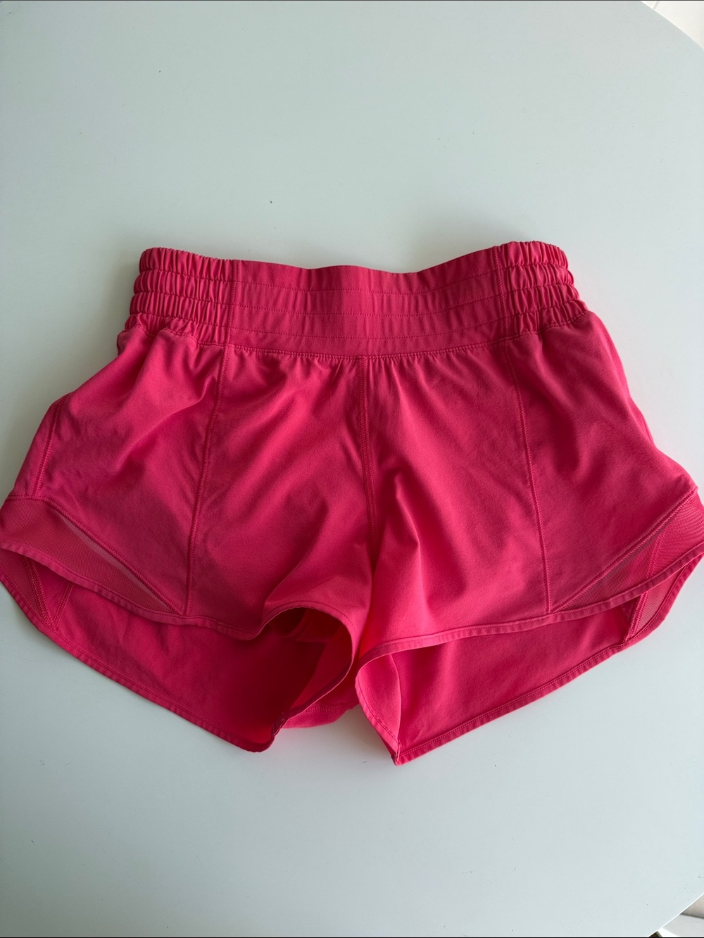 lululemon athletica Hot Pink Run Shorts